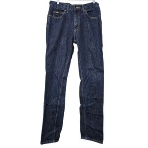 Lee Men's Dark Blue Straight Jeans